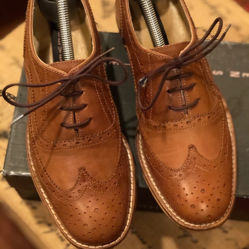 Steven By Steve Madden Brown wingtip shoes